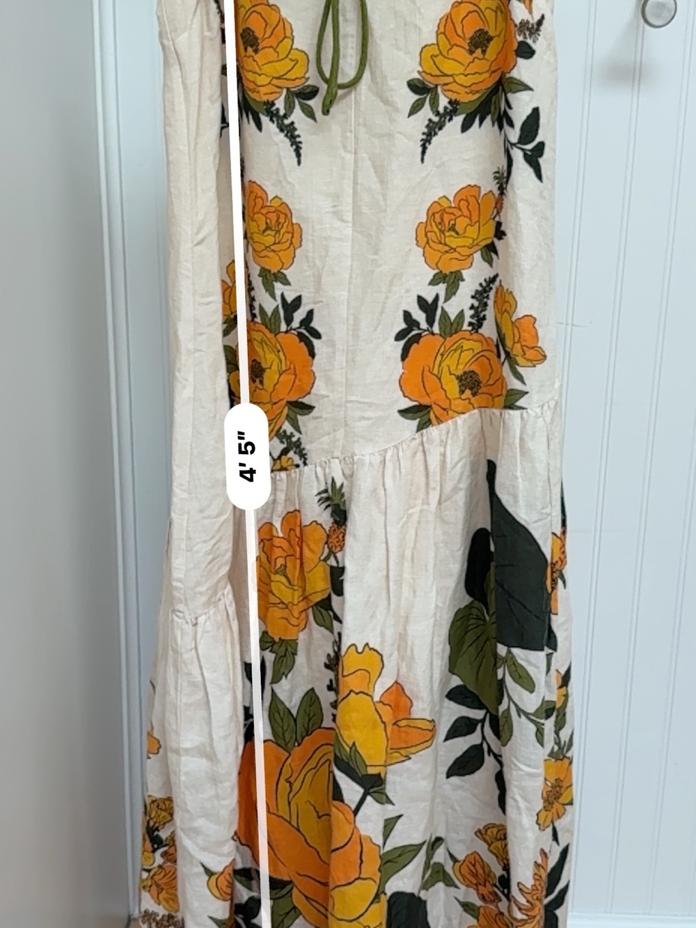 Farm Rio x Anthropologie Sleeveless V-Neck A-Line Maxi Dress Fall Crochet NWOT - Picture 7 of 14